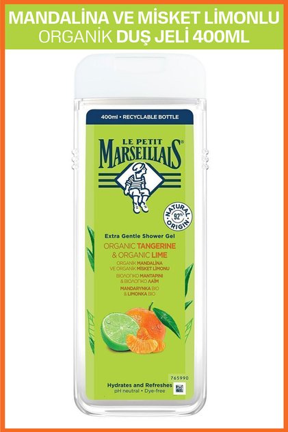Mandalina ve Misket Limonu Duş Jeli 400 ml