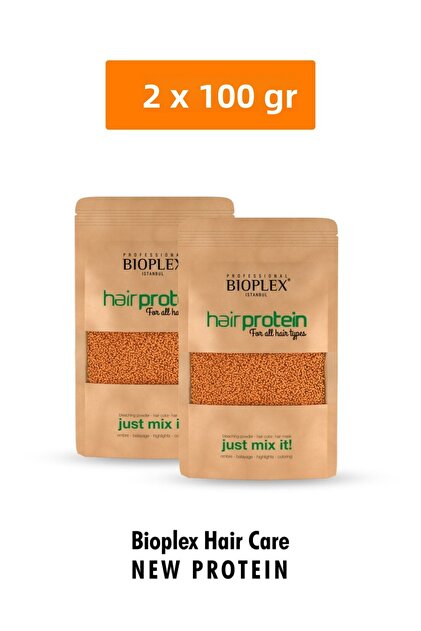 Hair Care Protein - Special Product Against Weakness in Hair Lightening and Dyeing Processes 2x100 Gr - 2 Packs