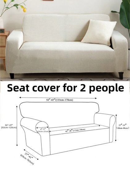 Sofa Cover 2-Seater Sofa Cover