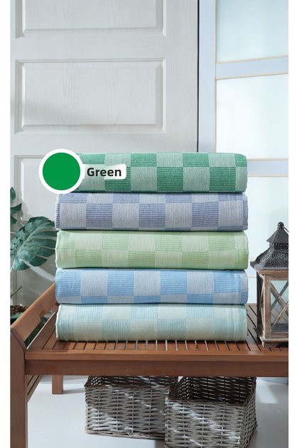16 Colors Multi-Purpose Double Pique, Seat Cover 220 X 230 Cm - Checkerboard Pattern