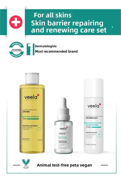 Skin Barrier Repairing and Renewing Care Set for All Skin