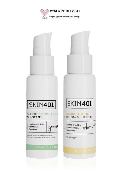 Mineral Filter and Anti-Blemish Sunscreen Set