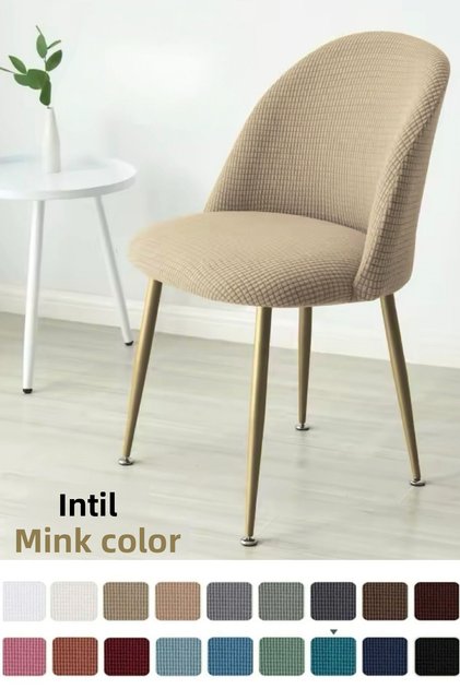 Oval Chair Cover, Chair Cover Lycra Elastic 1 Piece Small Oval Chair Cover Chair Cover