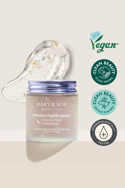Mary&May Calendula Peptide Ageless Sleeping Mask 110 gr