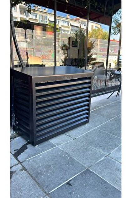 LICCIA Alüminyum Klima Motoru Gizleme Kafesi 24000 BTU 110x56x85