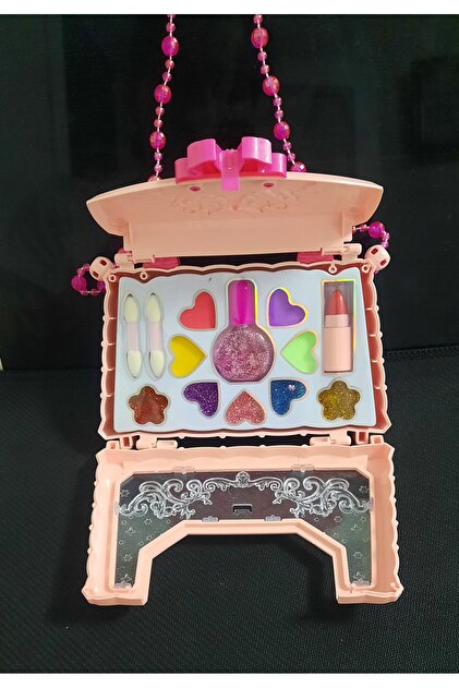 TOYSTAR Dikdörtgen Çantalı Makyaj Seti Pembe 14x9 cm - Fiyatı