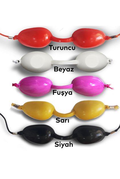 5 Adet Ipl Lazer Gözlüğü Solaryum Epilasyon 5 Farklı Renk Lazer Epilasyon Gözlük