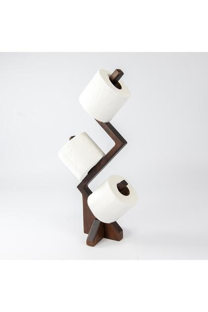 Modern Wooden Toilet Paper Stand