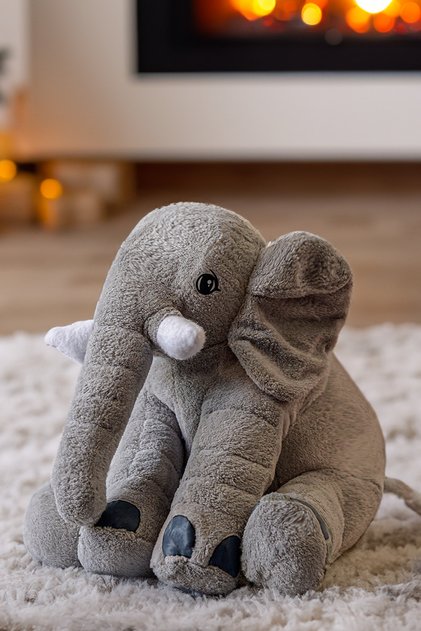 - Special Sleeping Companion for Lovers Soft Cute Plush Elephant - Sleeping Companion Elephant