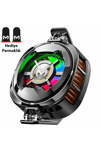 Memo Cx06 Ios Android Soğutucu 15w Manyetik Arka Klips 2in1