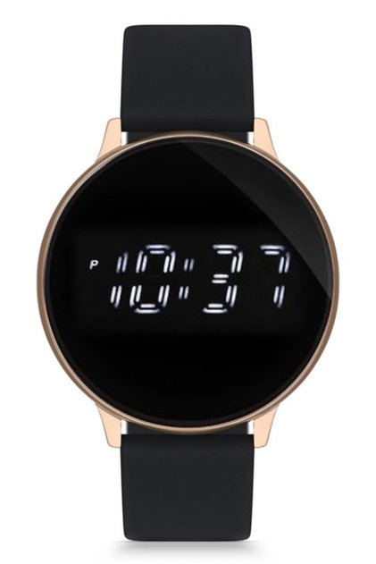 Spectrum Premium Silikon Kordon Dijital Dokunmatik Unisex Kol Saati