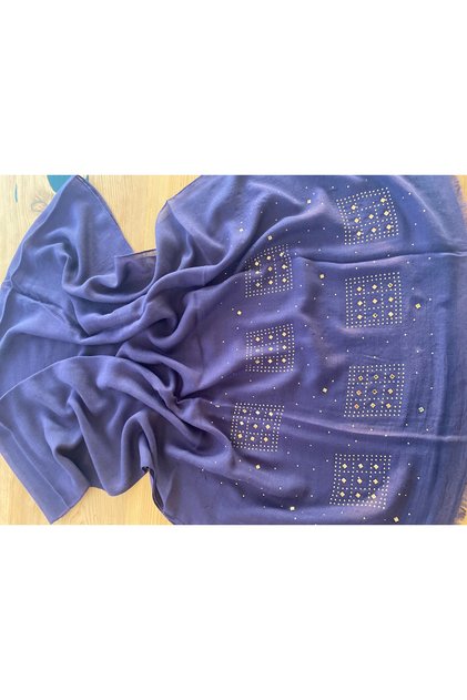Purple Stone Imported Shawl 1606090