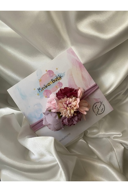 Baby Girl Floral Headband, Floral Hairpin, Newborn Shooting/Birthday Crown