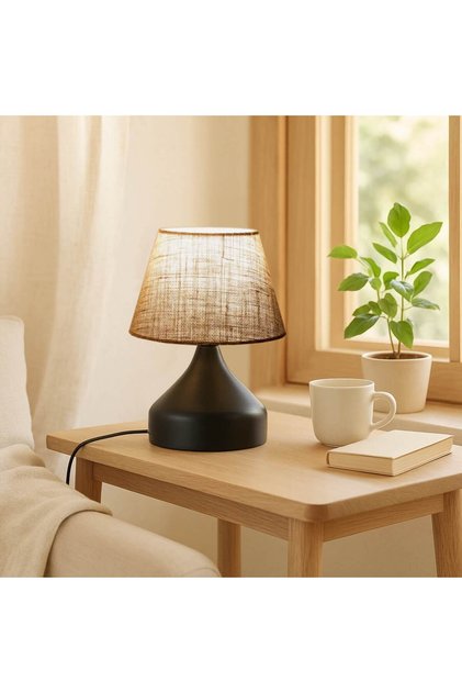 Abajur cu corp metalic Milano, Birou, Living, Dormitor