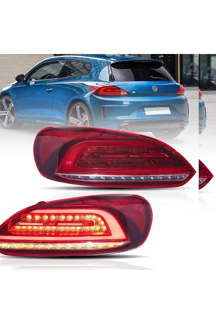 Volkswagen Scirocco 2009-2015 Uyumlu 2015 Dizayn LED Stop Takımı
