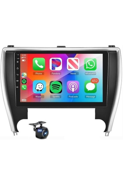 Android Car Stereo for Toyota Camry 2015-2017 6+128GB with AHD Camera