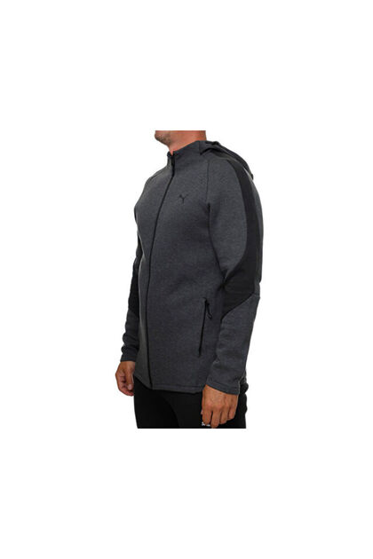 Evostripe Core Fz Hoodie Men's Casual Jacket 63152907 Gray