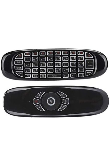 C120 USB 2.4G Air Flying Mouse Remote Control Colorful Backlight Multifunction Remote Control