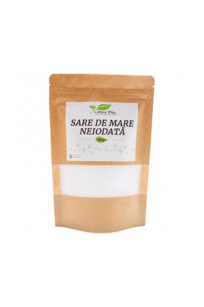 Sea Salt Non-Iodized, 500g, Natura Plus