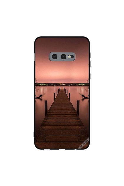 Protective Case Cover For Samsung Galaxy S10e Pathway To Sea Evening