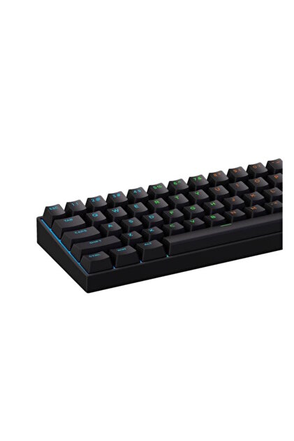 MCHOSE Ace 60 Pro Black %60 HE Ice Blue Manyetik Switch RGB