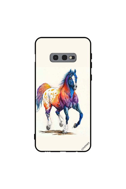 Protective Case Cover For Samsung Galaxy S10e Colorful Horse