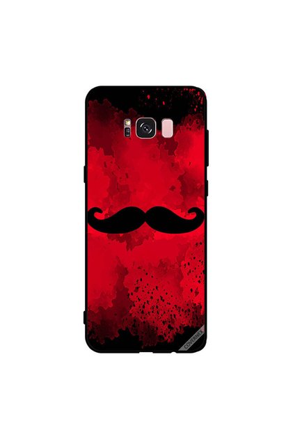 غطاء حماية لهاتف سامسونج جالاكسي S8+ - لون أحمر