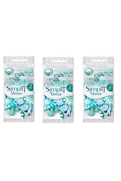 4 Pack Simply X 3 Pieces