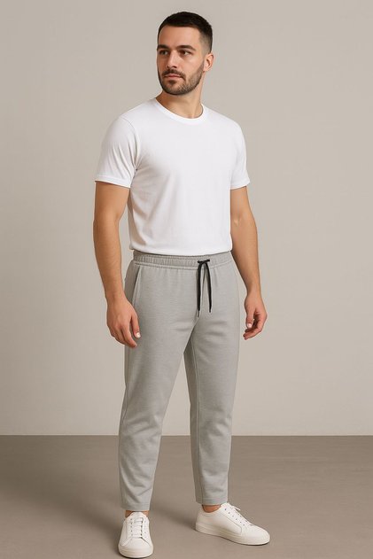 Men's Lycra Fabric Bag Pocket Sweatpants