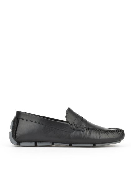 , Men's Genuine Leather Shoes 151986Z4289 Black