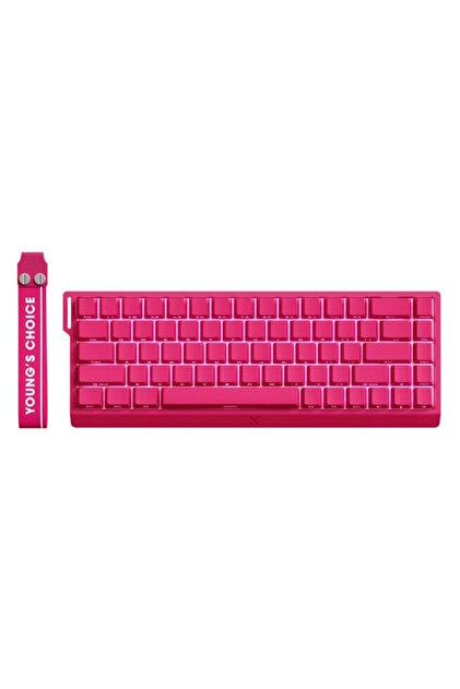 MCHOSE Ace68 E-sport Rose Red 65 HE Uranus Manyetik Switch eSports