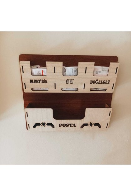 Bill Box Apartment Common Area Electricity Water Natural Gas Bill Mailbox Wood Mdf