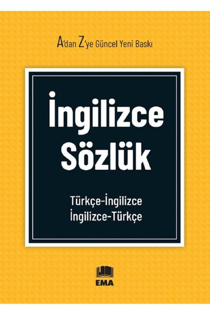 Ema İngilizce Sözlük 11,5X16 Cm Ortaokullar İçin