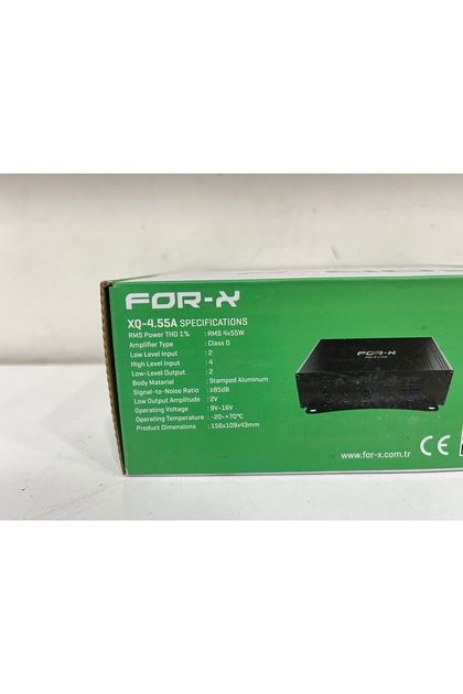 For-X XQ-4.55A MİNİ AMFİ DİREK SOKETLİ BAĞLANTI - Fiyatı, Yorumları