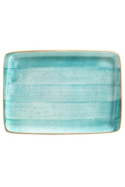 AQUA Ορθογώνιο Πορσελάνινο Πιάτο 23x16cm (AAQ MOV 26DT)