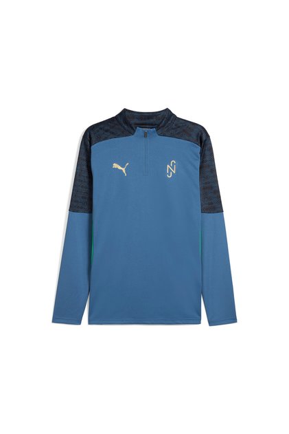 Mens Neymar JR "BNA" Quarter-Zip Top - Blue