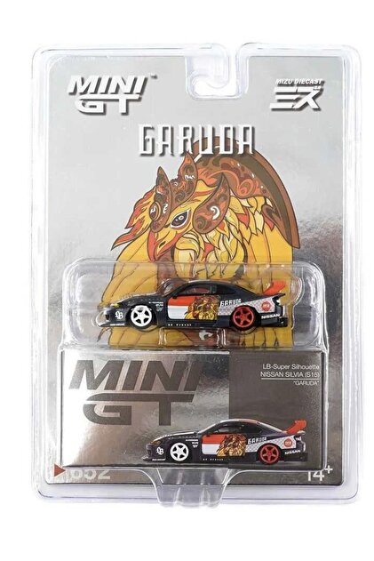 mini gt LB-Super Silhouette Nissan SILVIA (S15)“GARUDA” MINI GT x