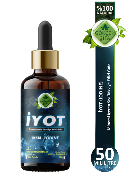 Msm Iyot (MSM IODİNE) 50 Ml.