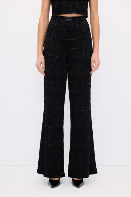 アオダモ　【品番3663】 adL Night Zoom Bol Paça İşlemeli Pantolon - Fiyatı, Yorumları