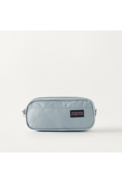 Solid 2-Compartment Pencil Pouch