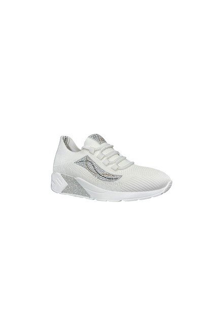 24Y301 White Knitwear Shoes {The Mold Is Small, Order 1 Size Bigger]