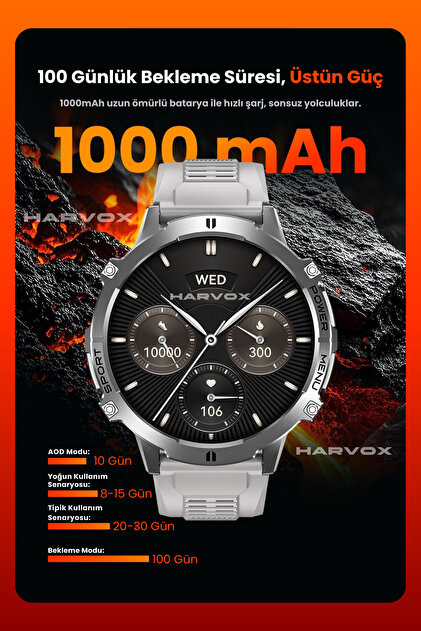 HARVOX Watch X2 Pro Akıllı Saat Iphone Ve Android Tüm Telefonlara