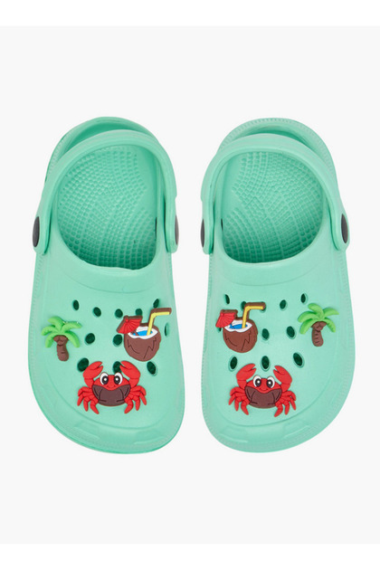 Boys Beach Accent Clogs with Backstrap