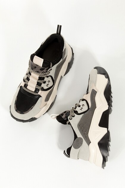 H9 Black Gray Sneaker Casual Sports Shoes