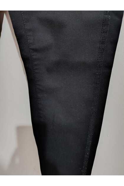 1. Quality Lycra, Sparkly, Seasonal, Mid-High Waist, Straight Leg Trousers