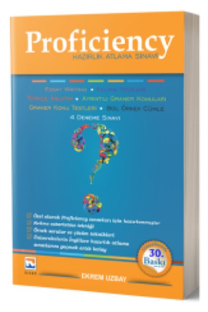 Proficiency - Hazırlık Atlama Sınavı / Ekrem Uzbay / Nisan Kitabevi / 9786059393379