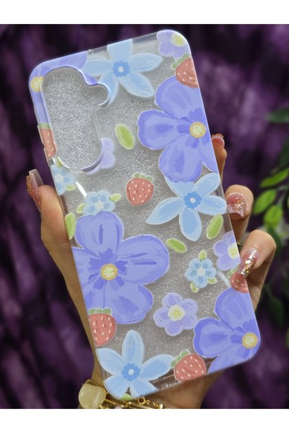 Samsung Galaxy A16 Compatible Transparent Printed Phone Case