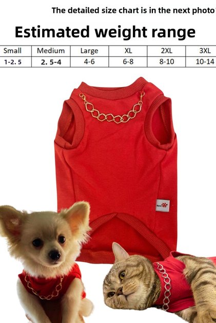 Cat Dog Red Pendant Athlete