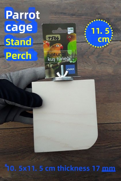 Venty Parrot Stand Perch - Rest | Sultan, Love, Monk, Lori, Konur, Forpus, Sevda - T524