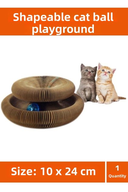 Special Production Nail Polishing Paw Good Health Shapable Cat Ball Playground